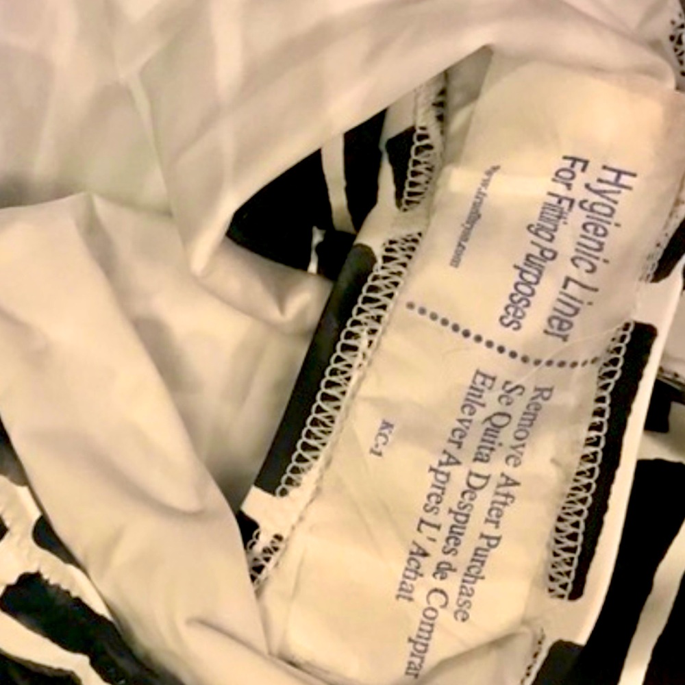 TRINA TURK "Algiers" high neck halter one piece Swimsuit 12 animal zebra print - Picture 15 of 15